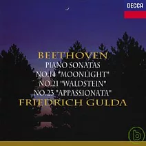 貝多芬：鋼琴奏鳴曲第14、21＆23號,「月光」、「華德斯坦」、「熱情」/ 顧爾達