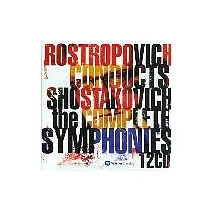 蕭士塔高維契交響曲全集 / 羅斯托波維奇 ( 12 CD )