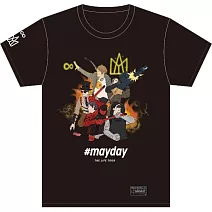 五月天 / [五月天LIFE] 黑暗騎士 第5分隊黑T-L