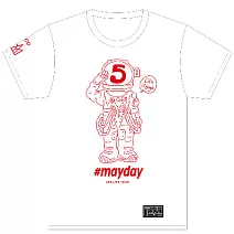 [五月天LIFE] 頑固 白T-GM