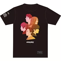 [五月天 LIFE] 黑暗騎士 美加分隊 黑T (XL)