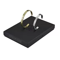 五月天生一對歌詞手環 銀 (女款 ) + 古銅 (男款)