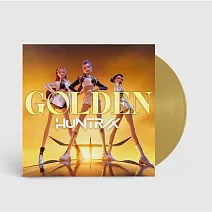 美版 KPOP 獵魔女團 KPOP DEMON HUNTERS OST 全新系列七吋彩膠  HUNTR/X GOLDEN 七吋金膠(美國進口版)