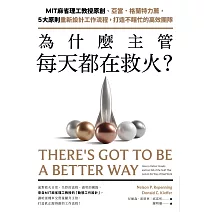 為什麼主管每天都在救火？：MIT麻省理工教授原創、亞當．格蘭特力薦，5大原則重新設計工作流程，打造不瞎忙的高效團隊 (電子書)
