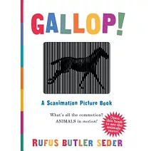 翻頁就會動！特效書Gallop! A Scanimation Picture Book