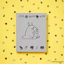 龍貓：燙印布面空白筆記本/素描本 My Neighbor Totoro Sketchbook