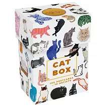 貓貓的百種姿勢明信片組(100張不重複)Cat Box: 100 Postcards by 10 Artists
