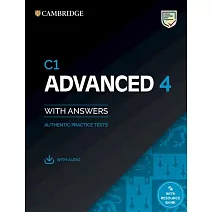 C1 Advanced 4 Student’’s Book with Answers with Audio with Resource Bank: Authentic Practice Tests