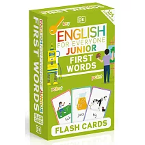 English for Everyone Junior First Words Flash Cards