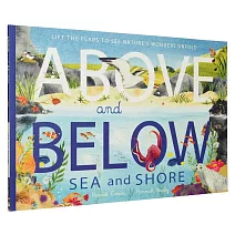 海面上、下自然生態翻翻配對繪本Above and Below: Sea and Shore