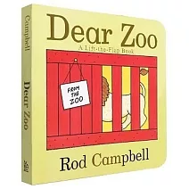 【超值新版，附音檔】經典硬頁翻翻書 Dear Zoo: A Lift-The-Flap Book