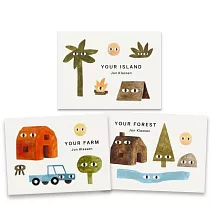 <font color=blue>49折</font>繪本大師雍．卡拉森《晚安書三部曲》硬頁套書