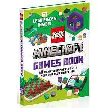樂高Minecraft遊戲書（附61塊積木）LEGO Minecraft Games Book: 50 Fun Ideas to Inspire Play with Your LEGO Collection!