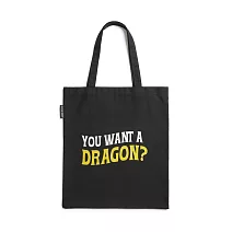 美國Out of Print托特包／Fourth Wing: Want a Dragon Tote Bag