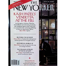THE NEW YORKER 11月24日/2025