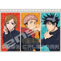 電視動畫咒術迴戰2026年桌上型月曆