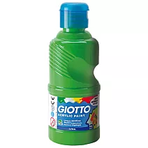 【義大利 GIOTTO】壓克力兒童顏料(單罐)250ml-綠