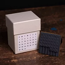 【水縞】萬年曆印章