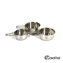 ADISI 不銹鋼三件式AS15144