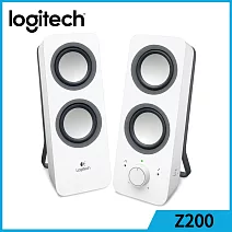 羅技 Z200 多媒體音箱 白色
