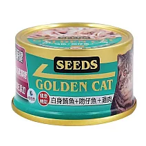 健康機能特級金貓罐系列- 白身鮪魚+吻仔魚+雞肉２４罐入