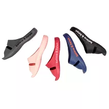 ATTA足弓雙帶室外拖鞋US7粉