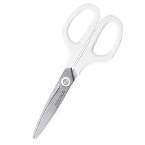 (2支1包)PLUS fitcut CURVE 小型不沾膠弧線剪刀 乳白