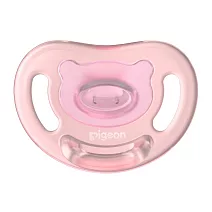 【Pigeon貝親】Soft Buddy全矽膠安撫奶嘴/  S號-淺粉