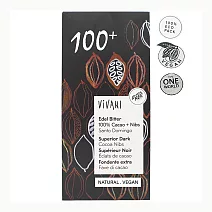 Vivani  德國100%極黑巧克力片(80g)