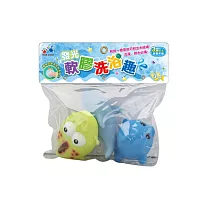 樂彩森林 發光軟膠洗澡玩具-鯊魚組