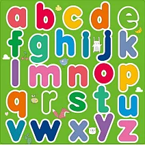 樂彩森林 磁性認知訓練板- 小寫abc