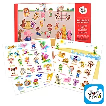 【JarMelo 原創美玩】兒童靜電貼紙-城市公園 JA90541