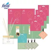 【去味大師】竹木香2正+4香氛袋-蜜香貴妃