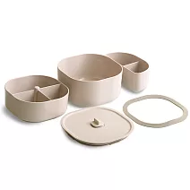 ZING日日便當盒 全配版 奶霜杏