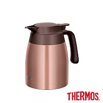 【THERMOS膳魔師】不銹鋼真空保溫壺1000ml _古銅色(TTB-1000-BZ)