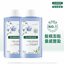 蔻蘿蘭豐盈澎鬆洗髮精400ml *2入組