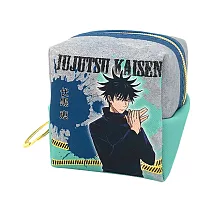 【日本正版授權】咒術迴戰 收納 零錢包 隨身小包/收納包/小物收納 虎杖悠仁/伏黑惠 - 伏黑惠