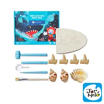 【JarMelo 原創美玩】STEAM化石考古玩具- 遠古鯊魚 JA94105