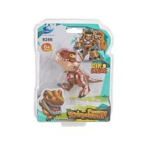 樂彩森林 迷你恐龍變體組- 土黃