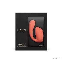 LELO｜IDA WAVE｜雙頭刺激按摩器 珊瑚紅