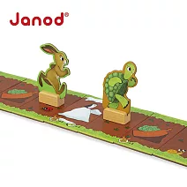 【法國Janod】趣味桌遊-龜兔賽跑