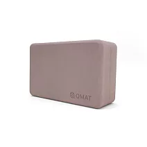 【QMAT】50D瑜珈磚1入組 - Yoga blocks 藕色