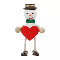 【日本Mark’s】Hracky聖誕木偶擺飾 ‧ 愛心雪人