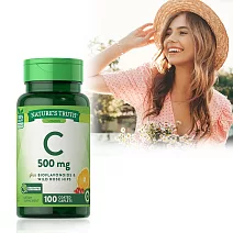 綠萃淨 維生素C柑橘類黃酮玫瑰果錠(100錠/瓶)(到期日2027/4/30)