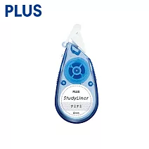 PLUS 限量 Study Liner學習標記帶6mm x5M 波浪