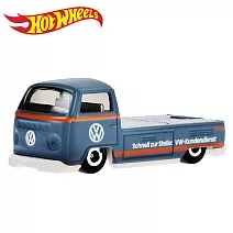 【日本正版授權】風火輪小汽車 Hot Wheels 玩具車 - 福斯 T2 皮卡車(藍)