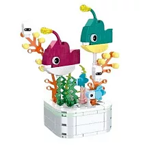 樂彩森林 療癒舒壓系列積木-安康魚(174片)