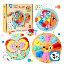 【JarMelo 原創美玩】毛絨球啟蒙組JA95959