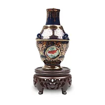 迷你霽青游魚轉心瓶【受託代銷】