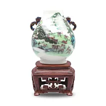 故宮洋彩百祿雙耳尊【受託代銷】